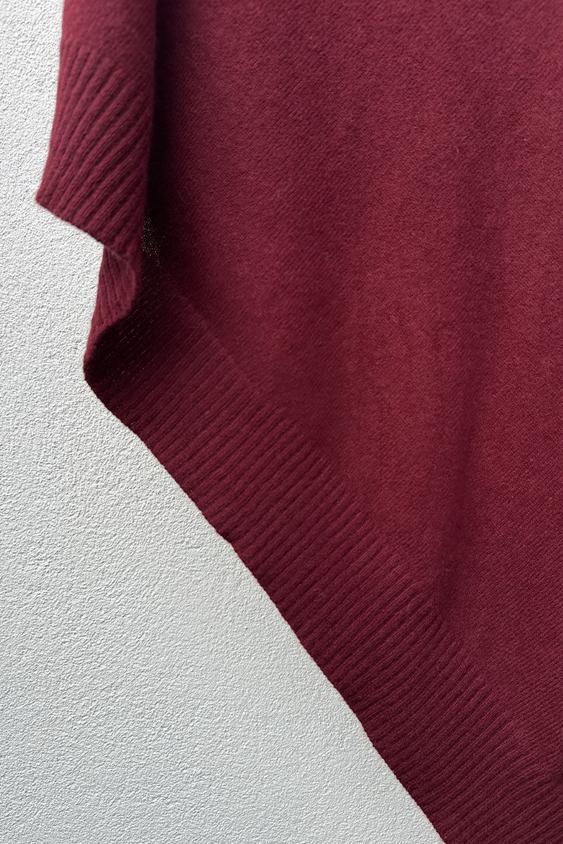 Cashmere/Wool Poncho