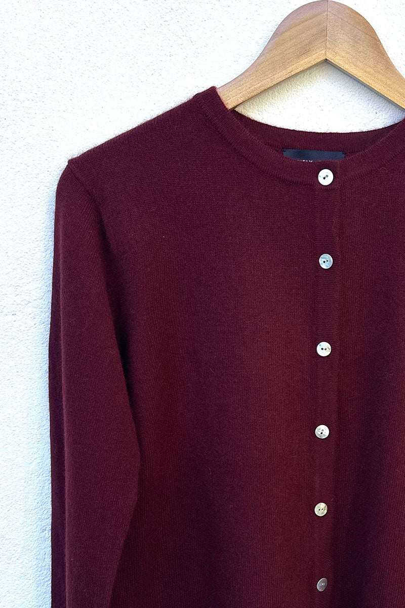 Cashmere/Wool Button Up Cardigan