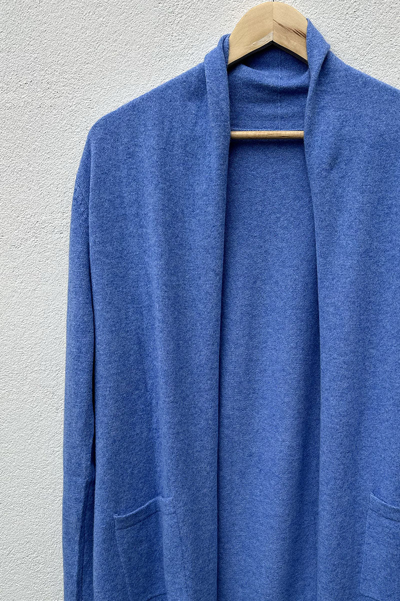 Cashmere/Wool Long Cardigan
