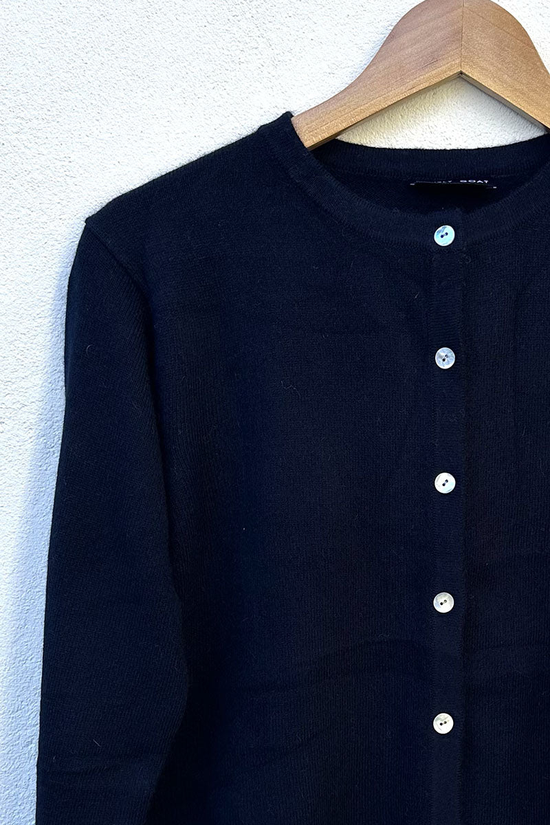 Cashmere/Wool Button Up Cardigan