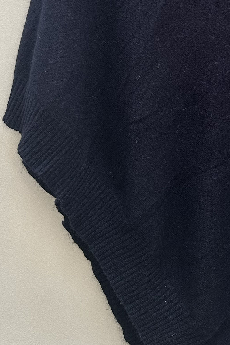 Cashmere/Wool Poncho