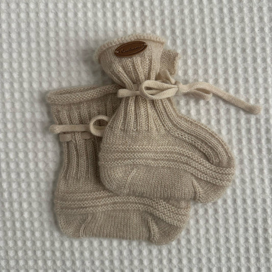 Cashmere Baby Booties
