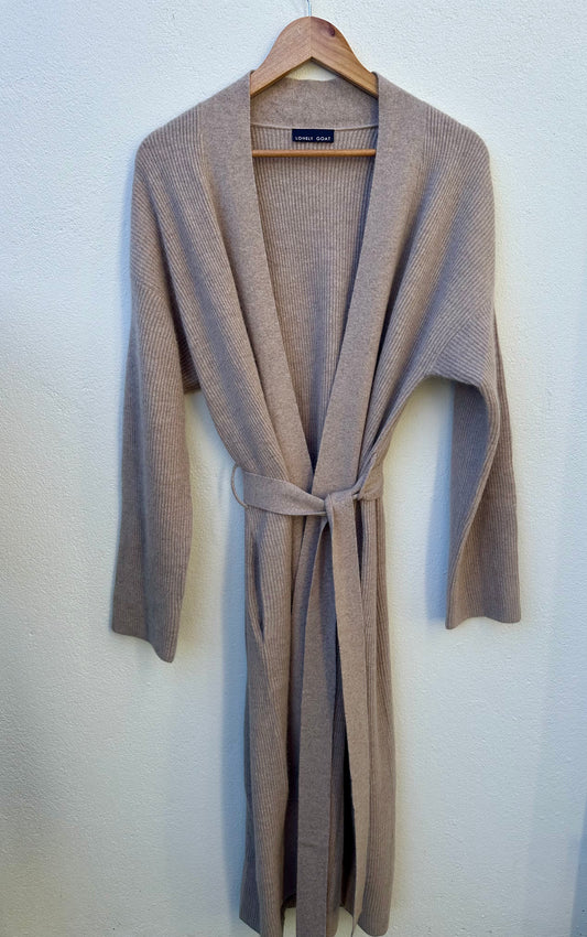 Cashmere/Wool Bath Robe