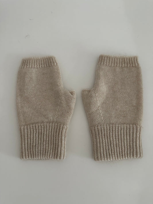 Cashmere Fingerless Mittens
