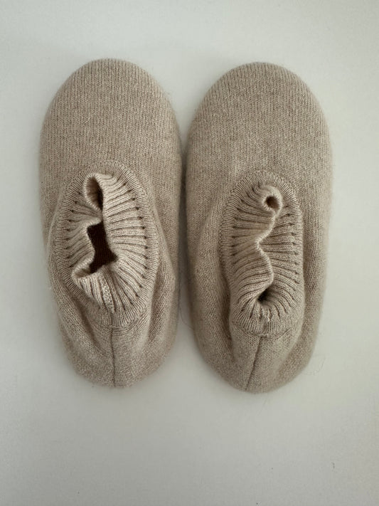 Kid's Cashmere Bootie Slippers