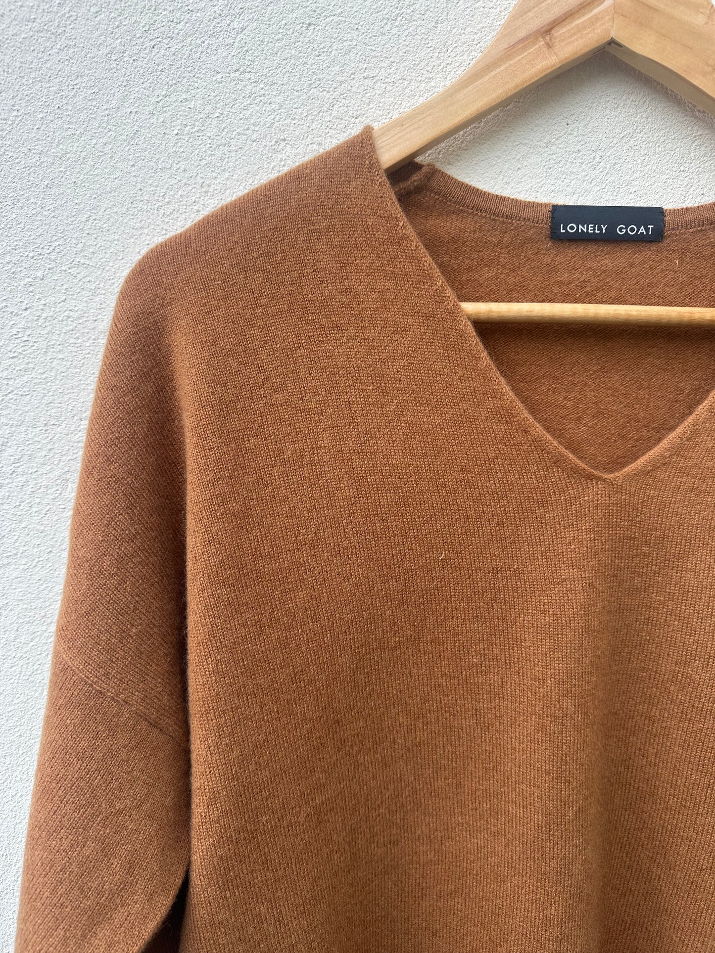 Cashmere V Neck Jumper