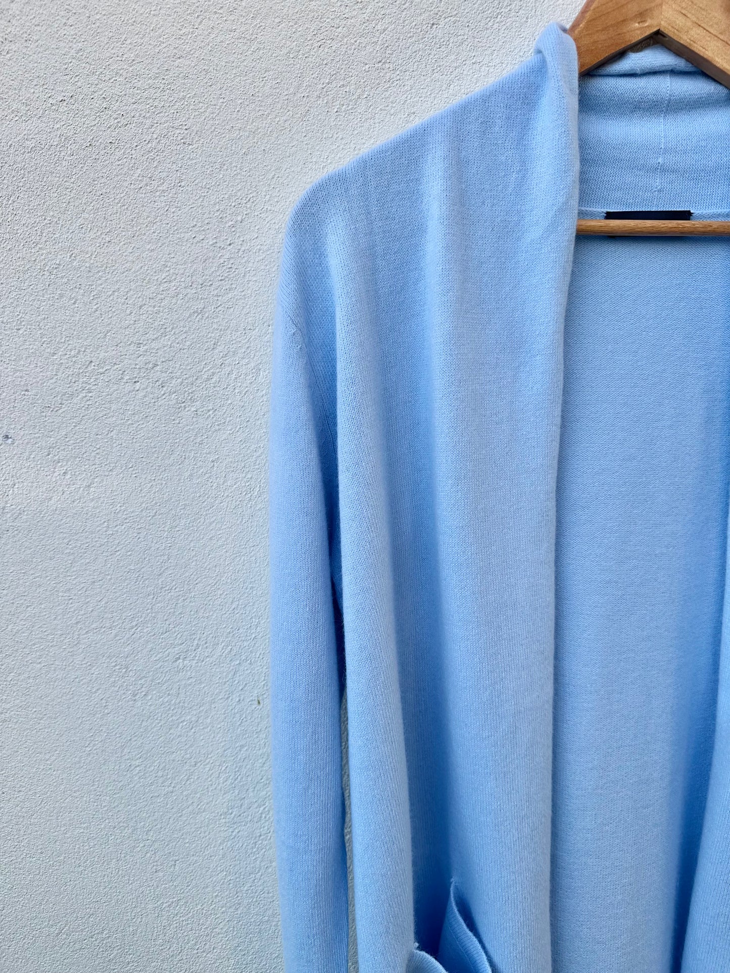 Cashmere/Wool Long Cardigan