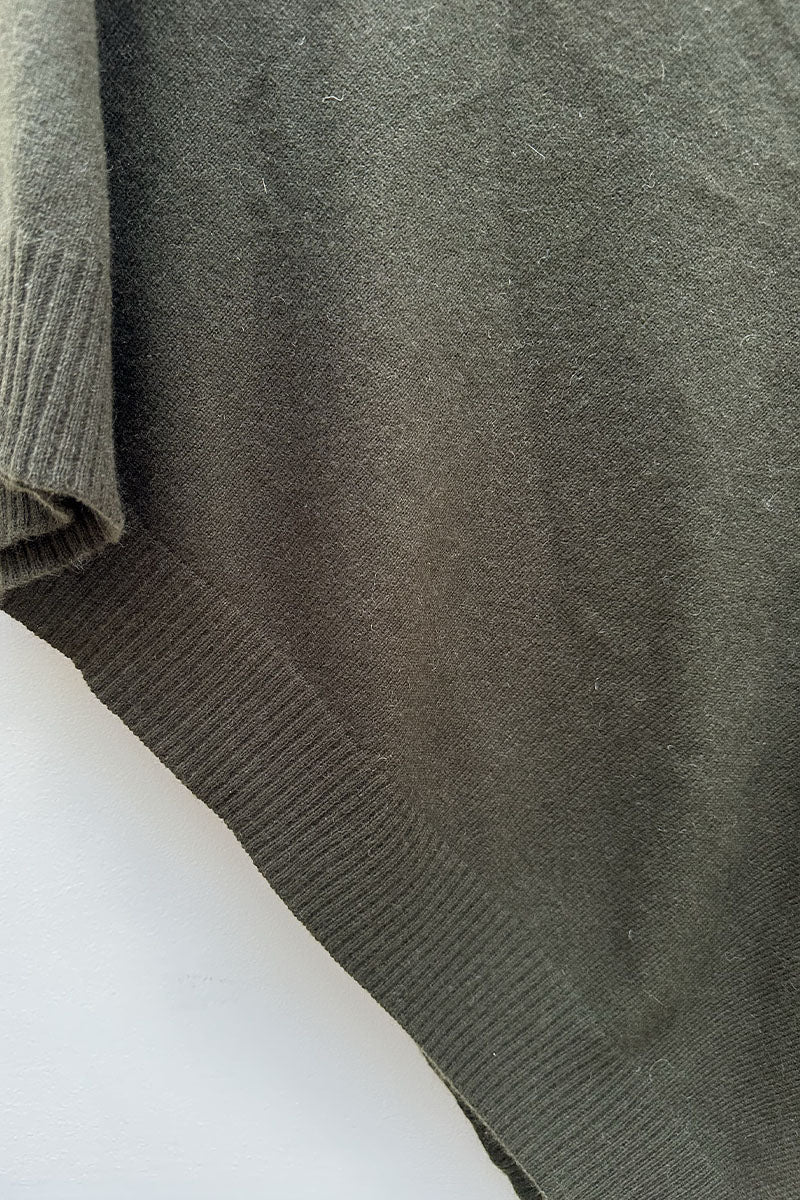 Cashmere/Wool Poncho