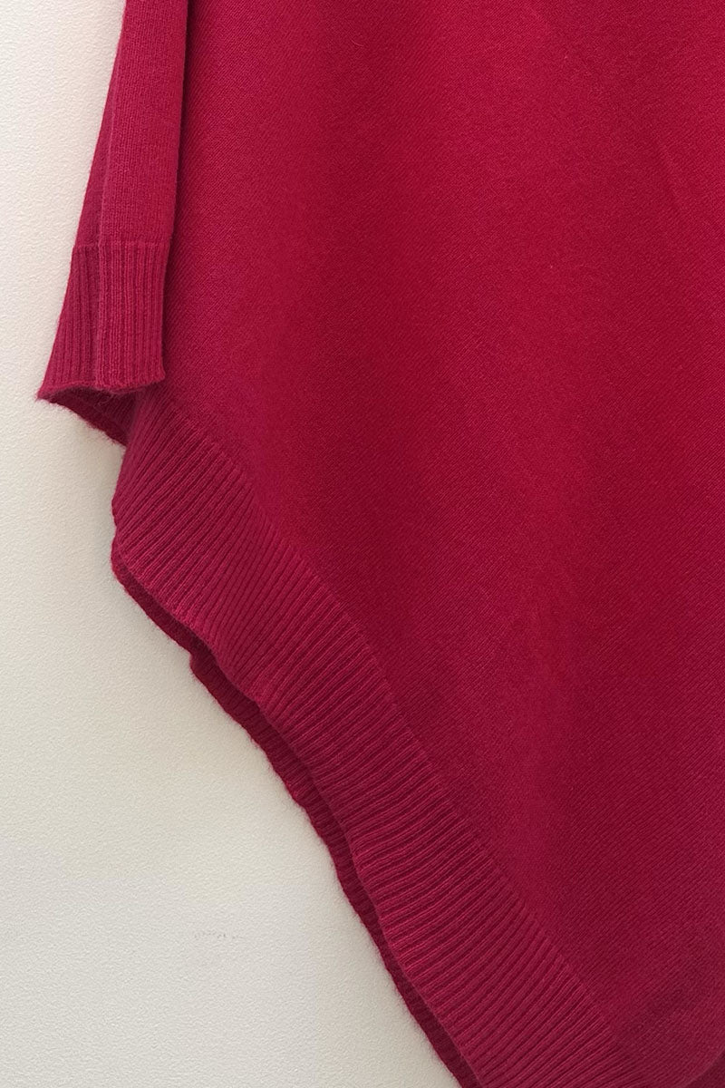 Cashmere/Wool Poncho