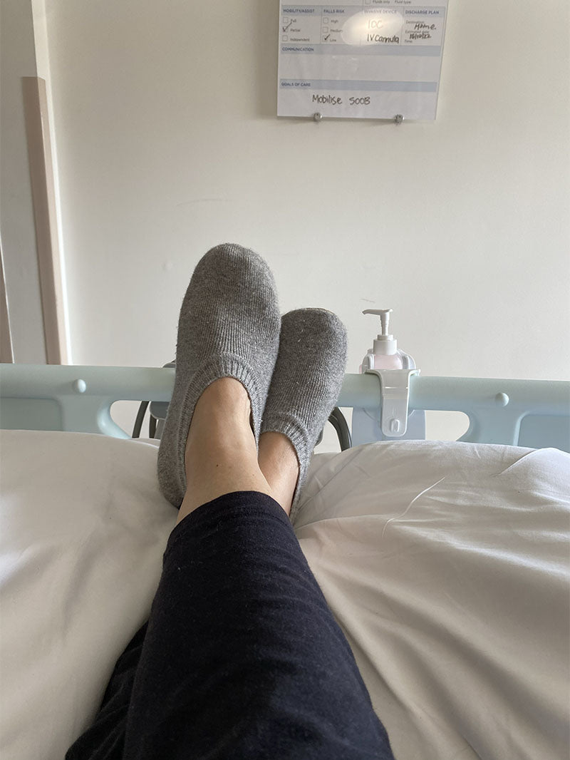 Cashmere Bootie Slippers