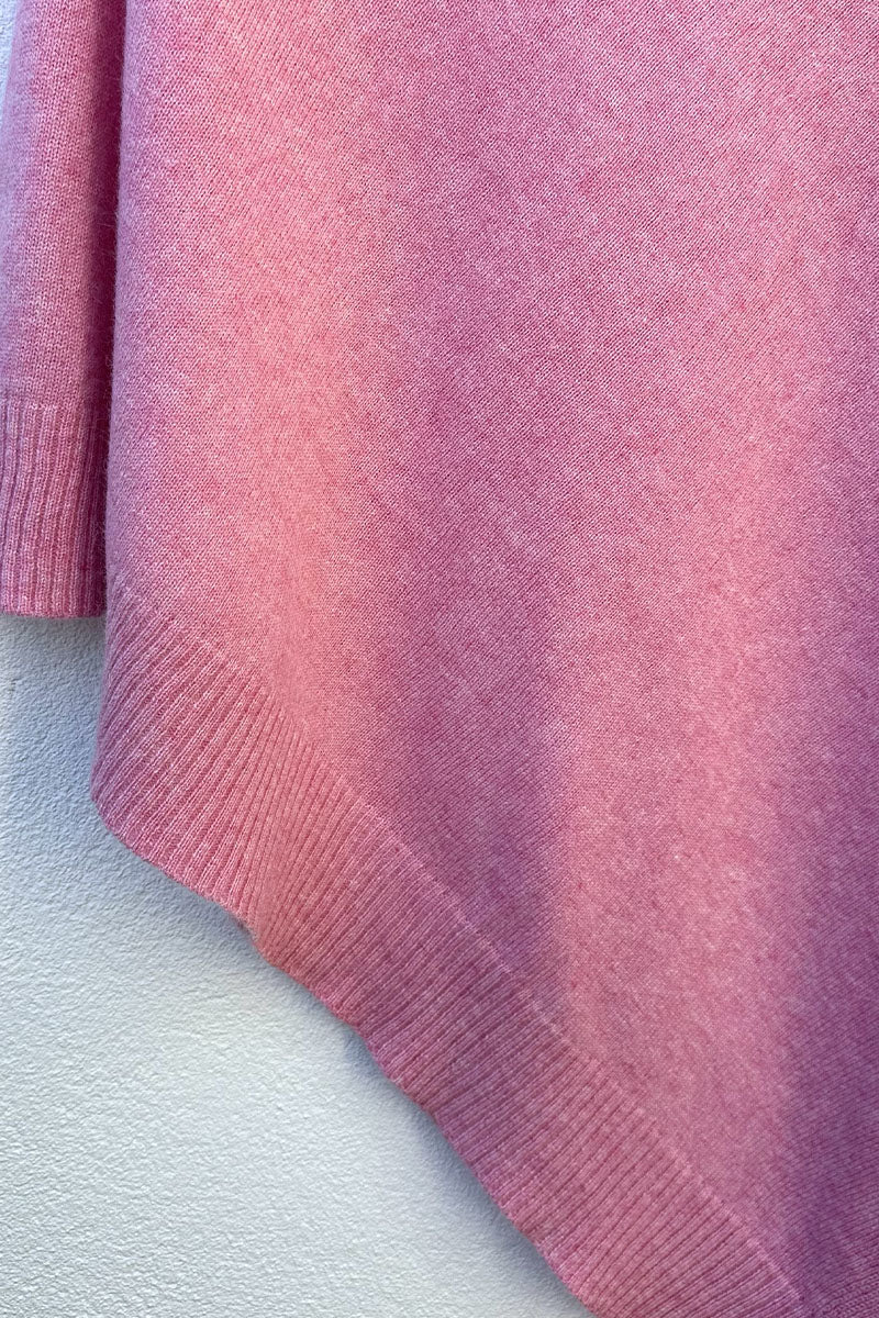 Cashmere/Wool Poncho