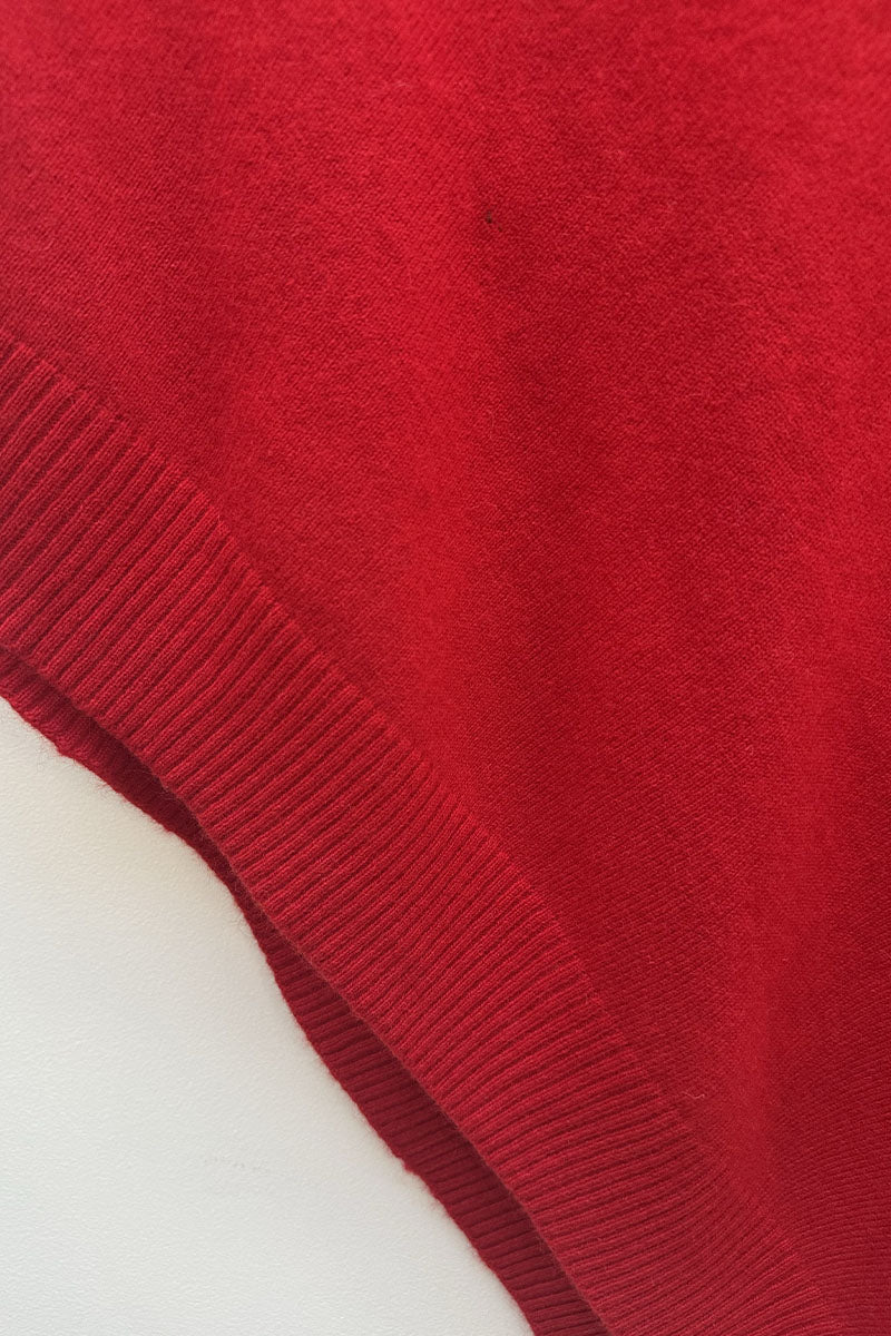 Cashmere/Wool Poncho