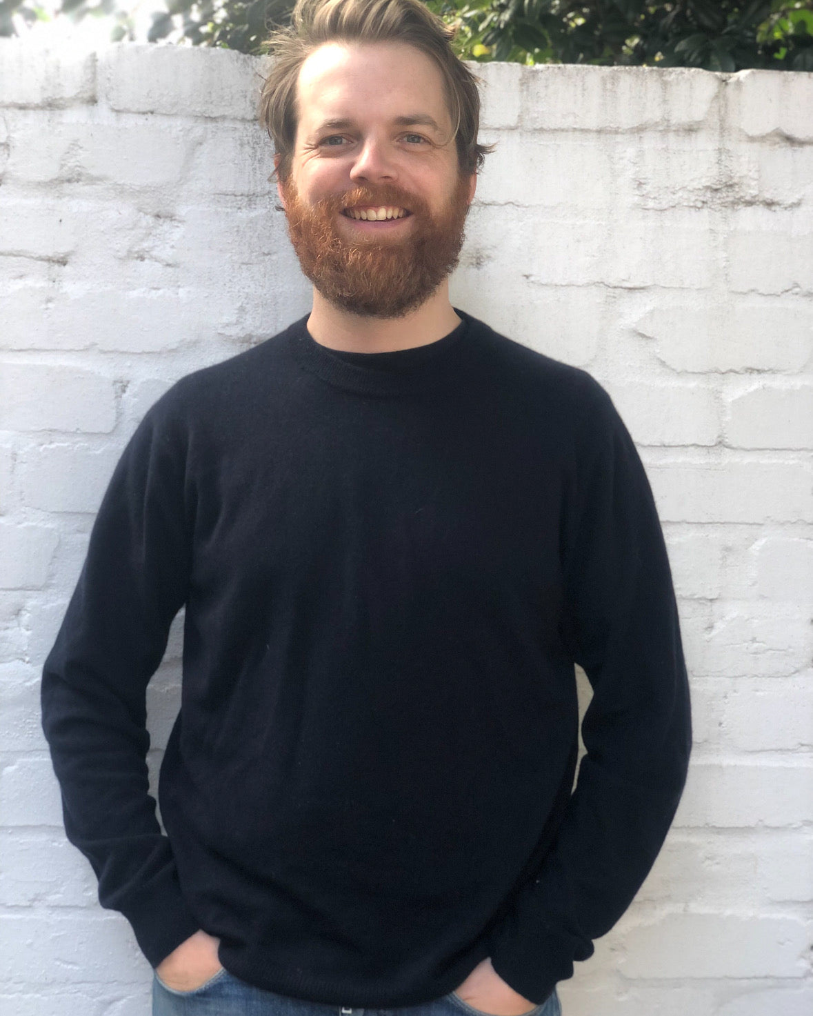 Men's Crew Neck Cashmere Jumper