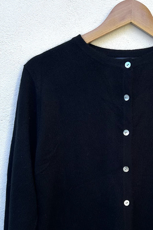 Cashmere/Wool Button Up Cardigan