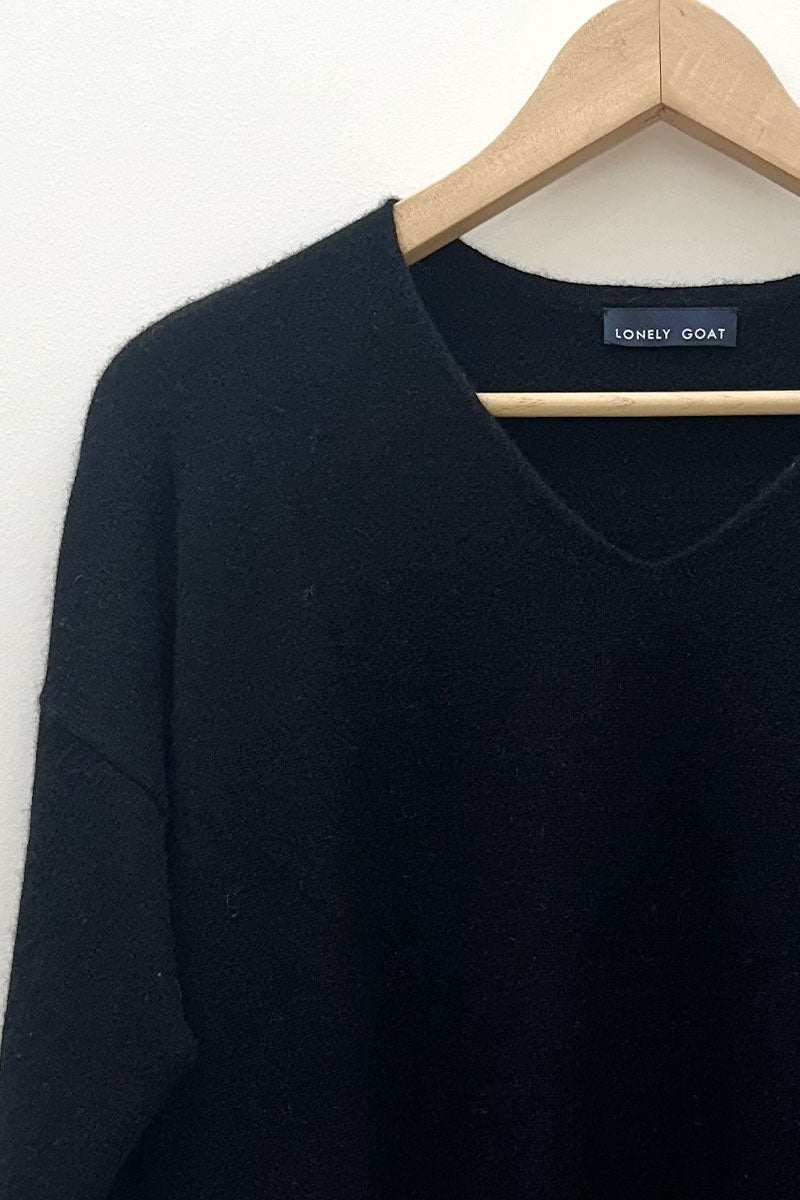 Cashmere V Neck Jumper