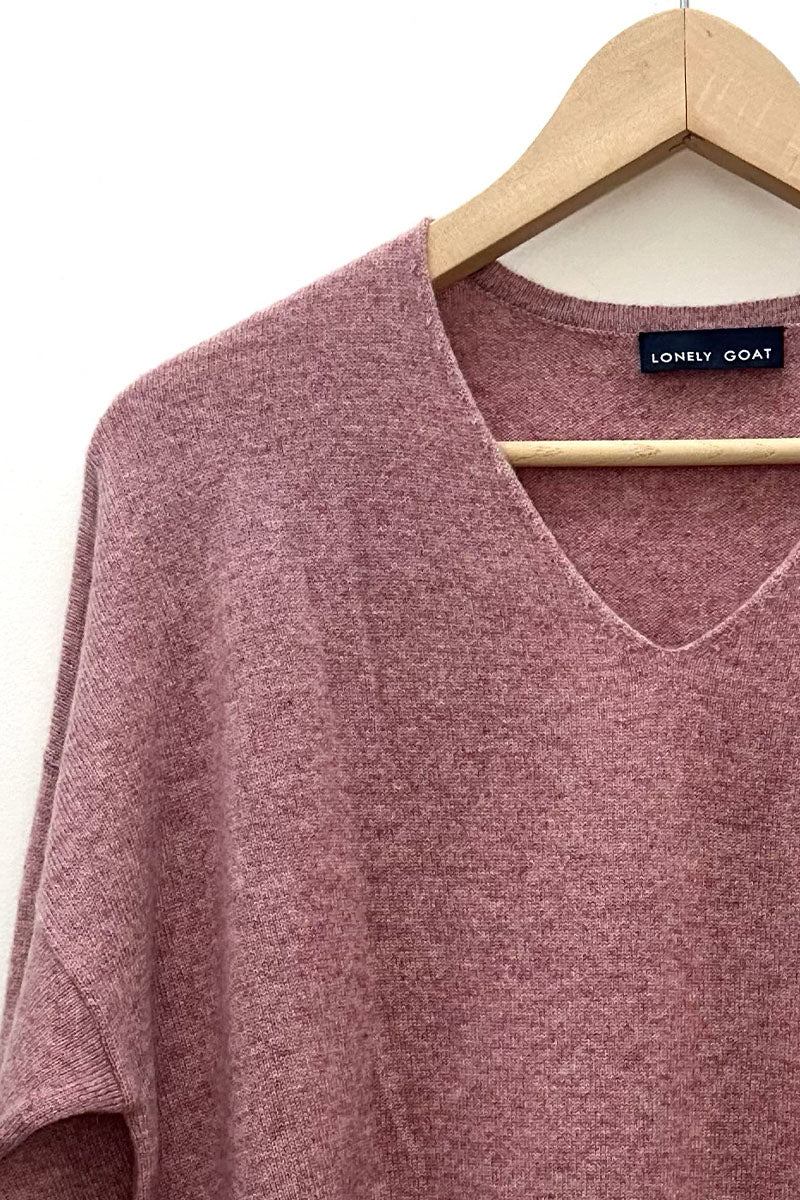 Cashmere V Neck Jumper