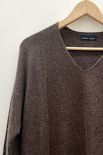 Cashmere V Neck Jumper