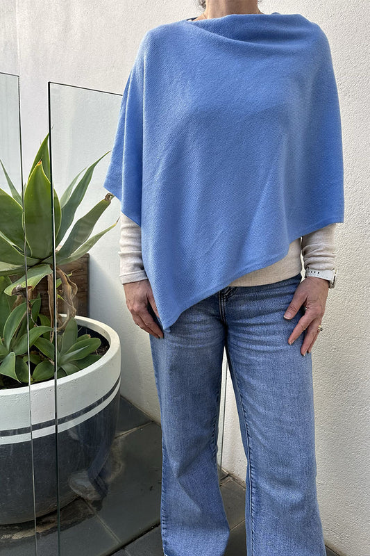 Cashmere Mini Poncho