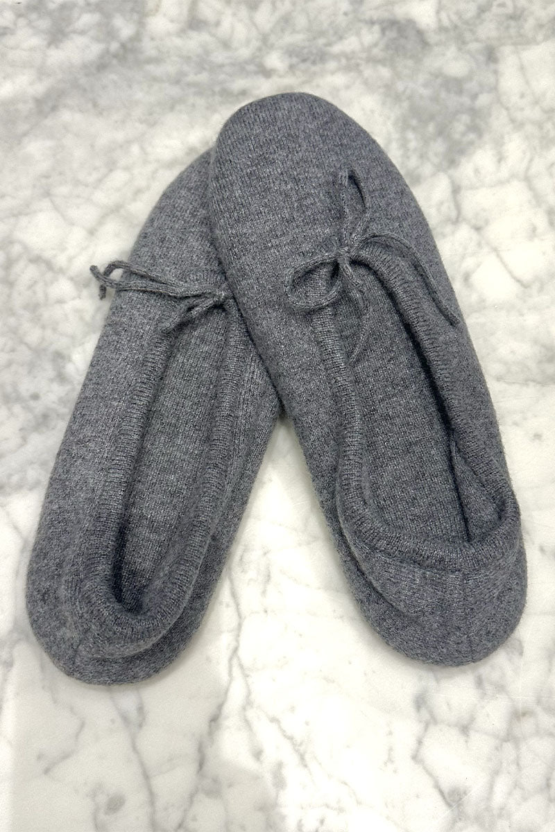 Cashmere Ballet Slippers