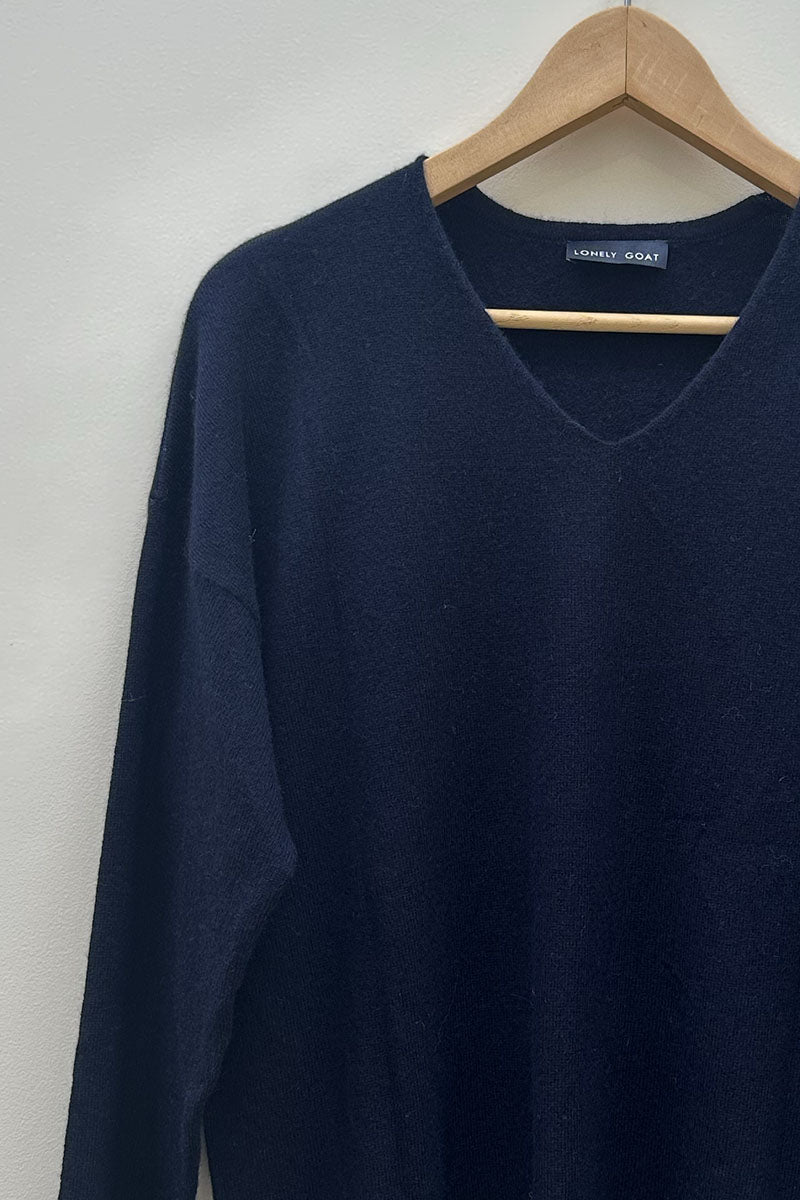 Cashmere V Neck Jumper