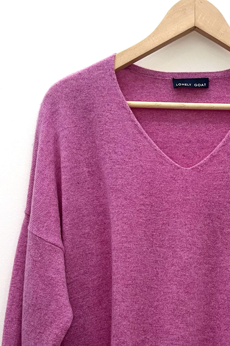 Cashmere V Neck Jumper