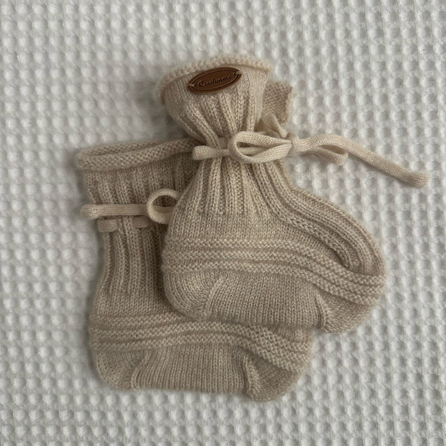 Cashmere Baby Booties