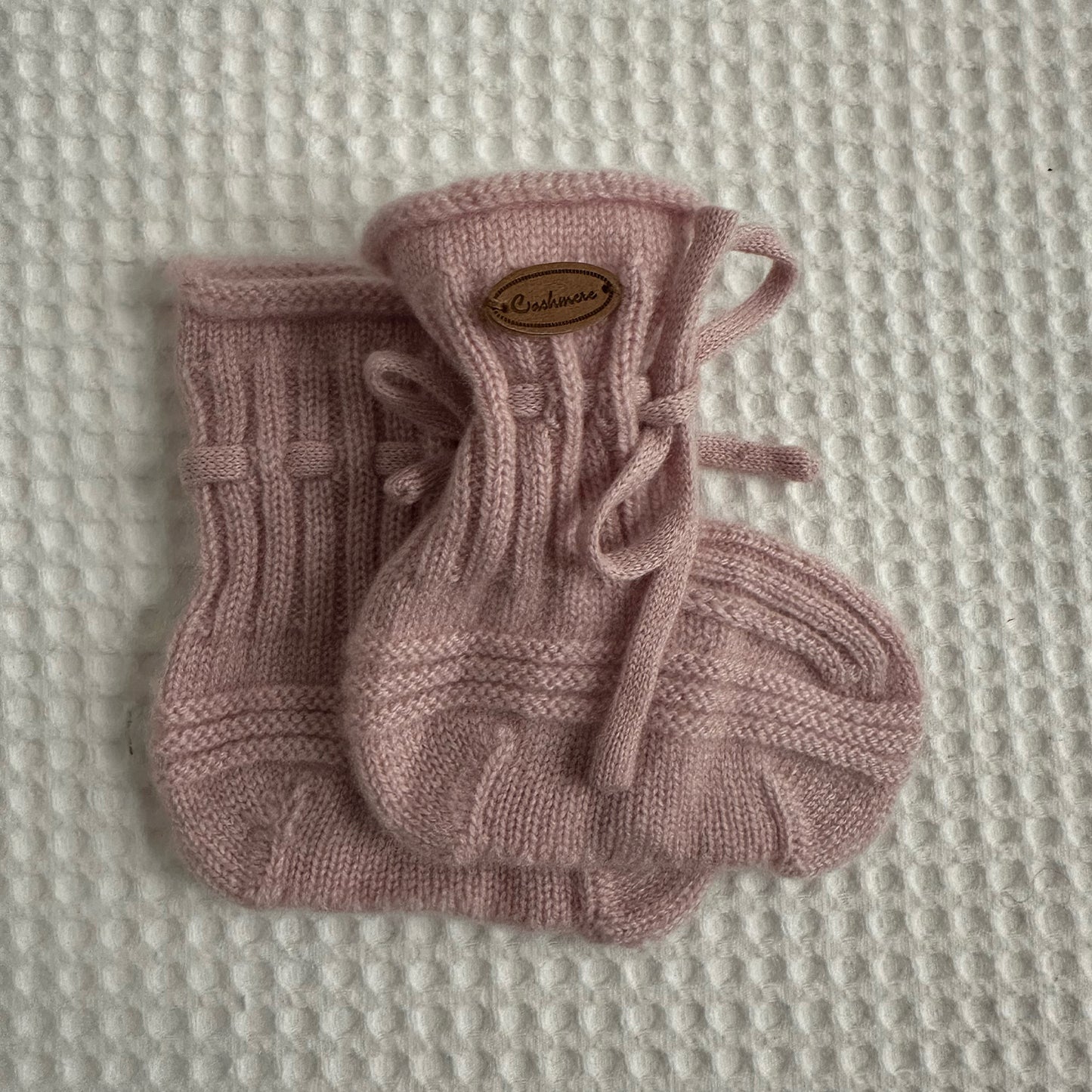 Cashmere Baby Booties