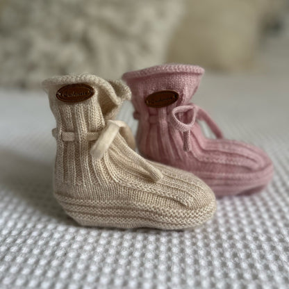 Cashmere Baby Booties