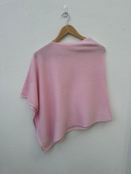 Cashmere Mini Poncho
