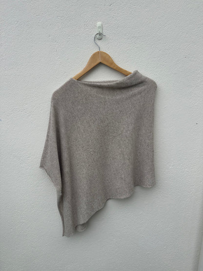 Cashmere Mini Poncho