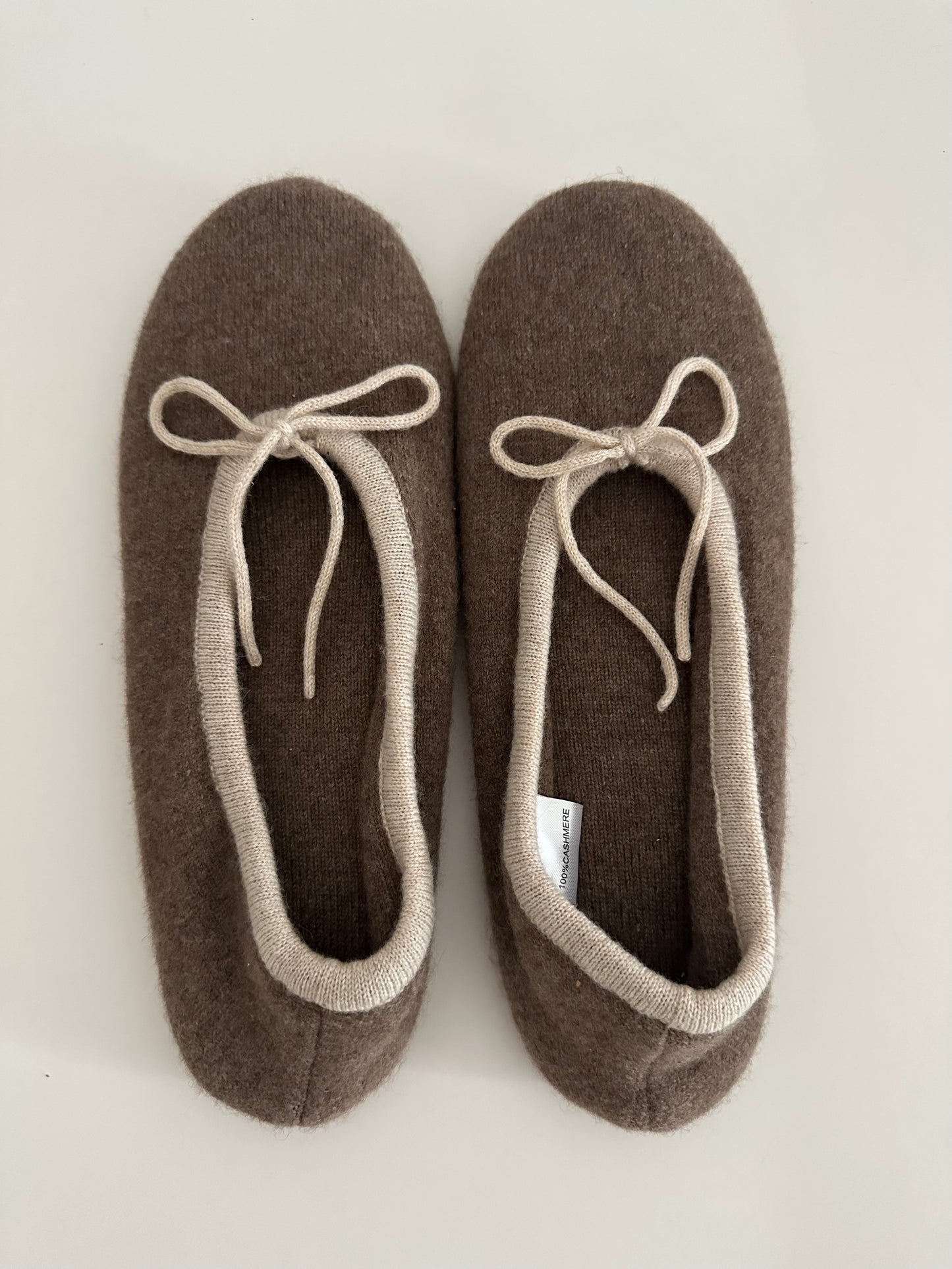 Cashmere Ballet Slippers