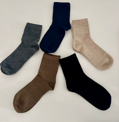 Cashmere/Wool Crew Socks
