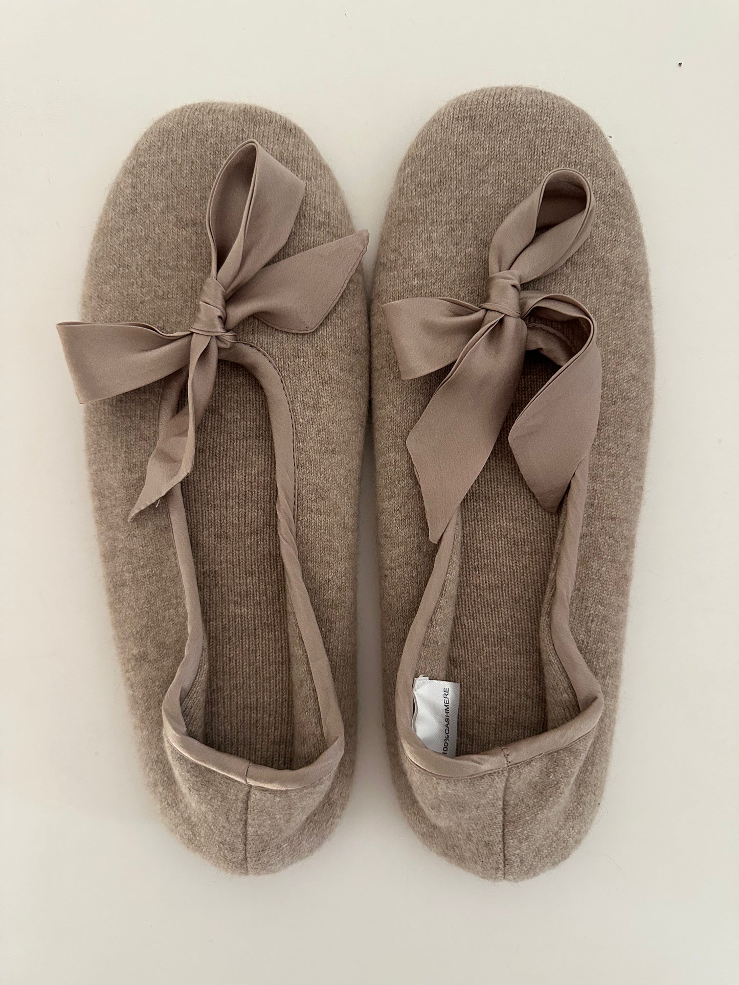 Cashmere Ballet Slippers