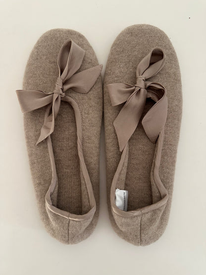 Cashmere Ballet Slippers