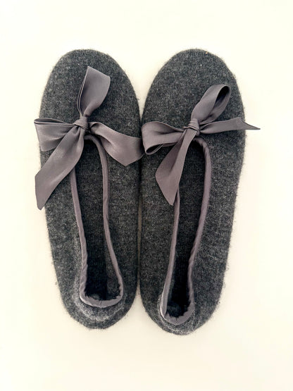 Cashmere Ballet Slippers