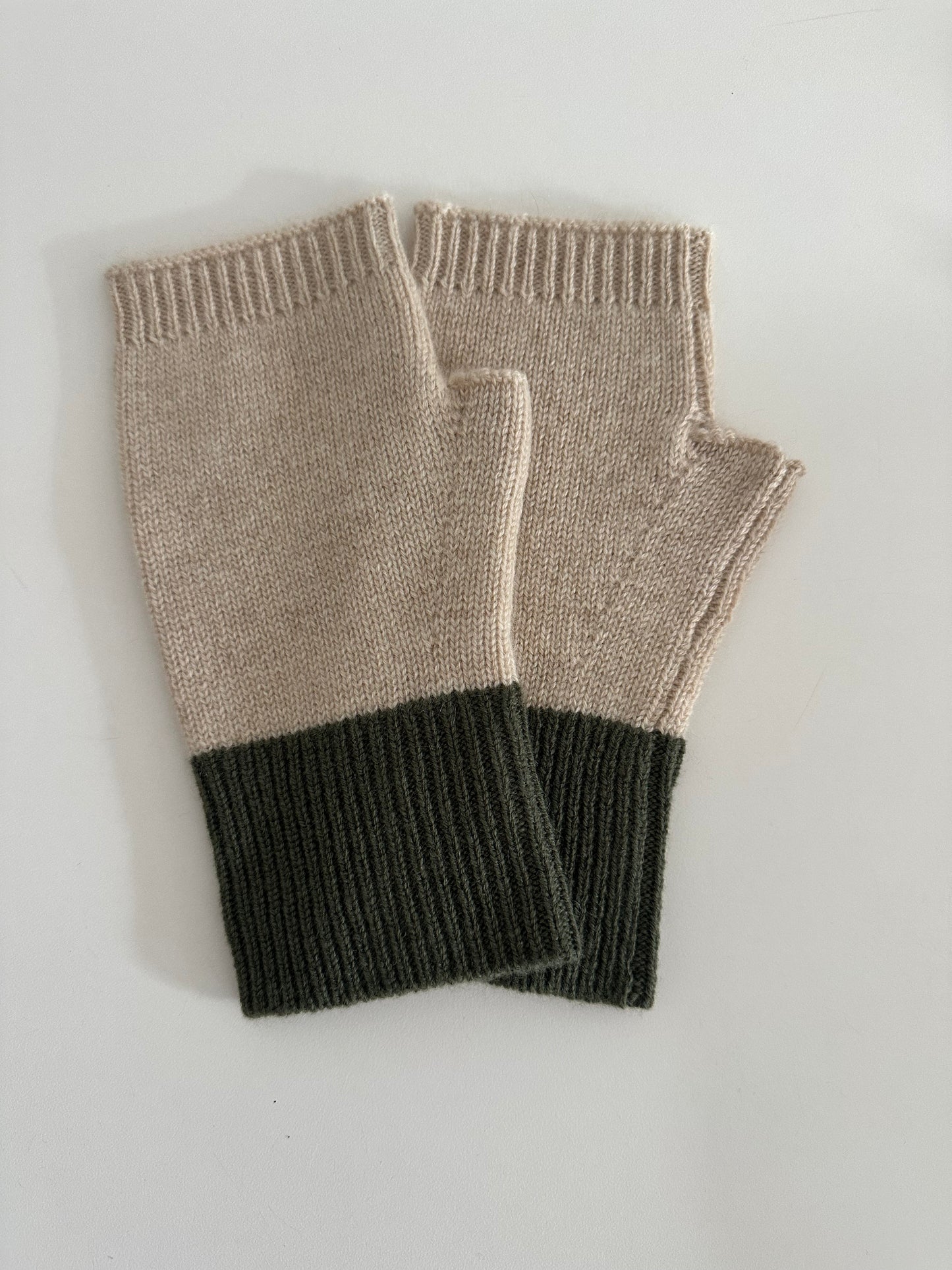 Cashmere Fingerless Mittens