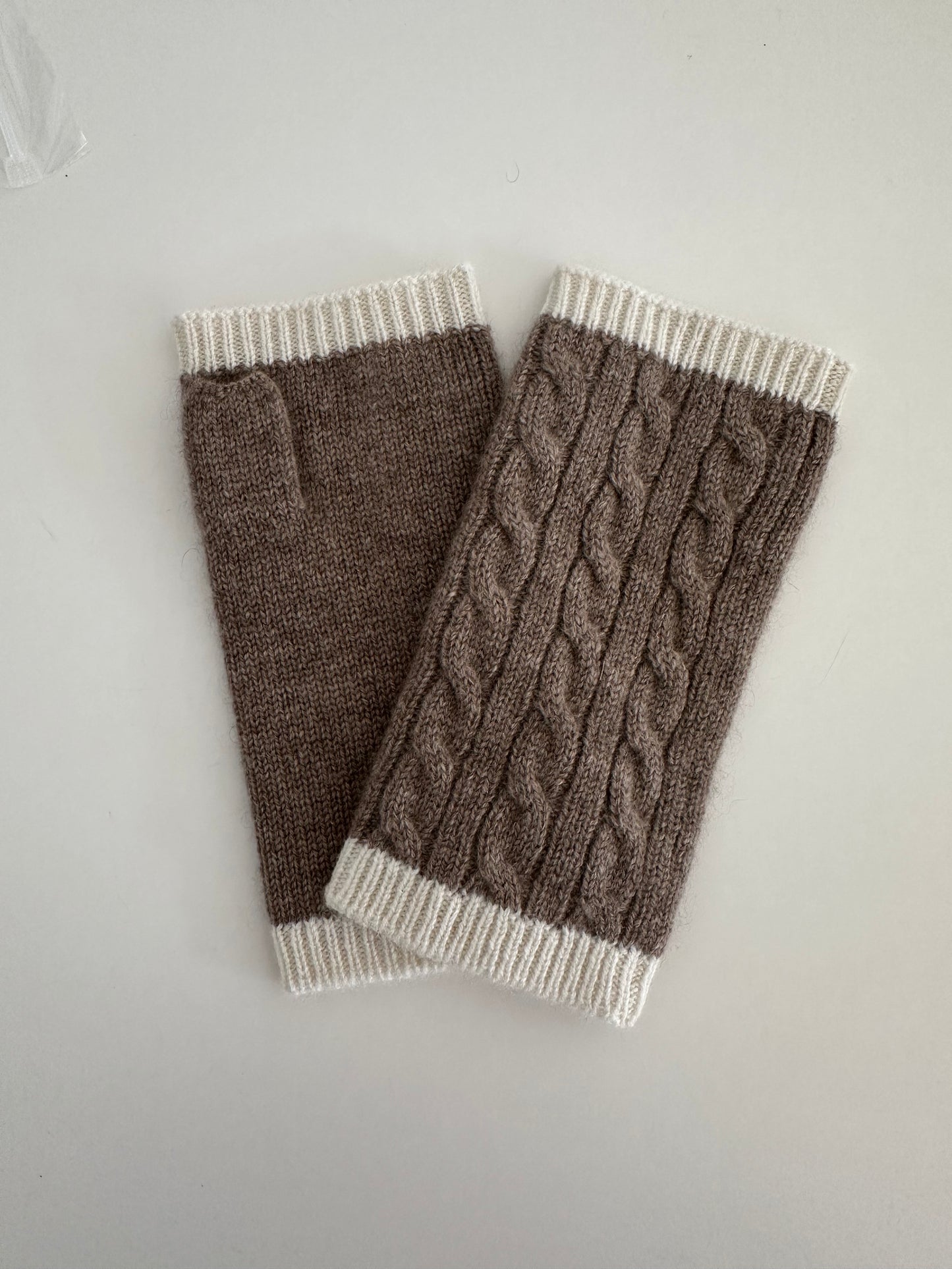 Cashmere Fingerless Mittens