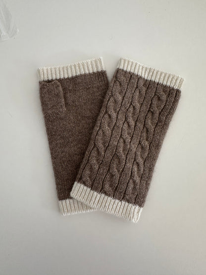 Cashmere Fingerless Mittens