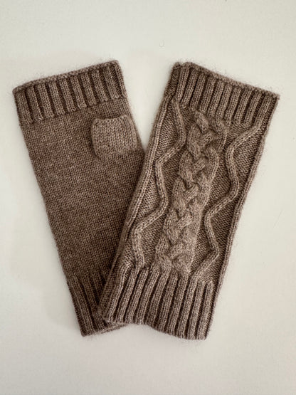 Cashmere Fingerless Mittens