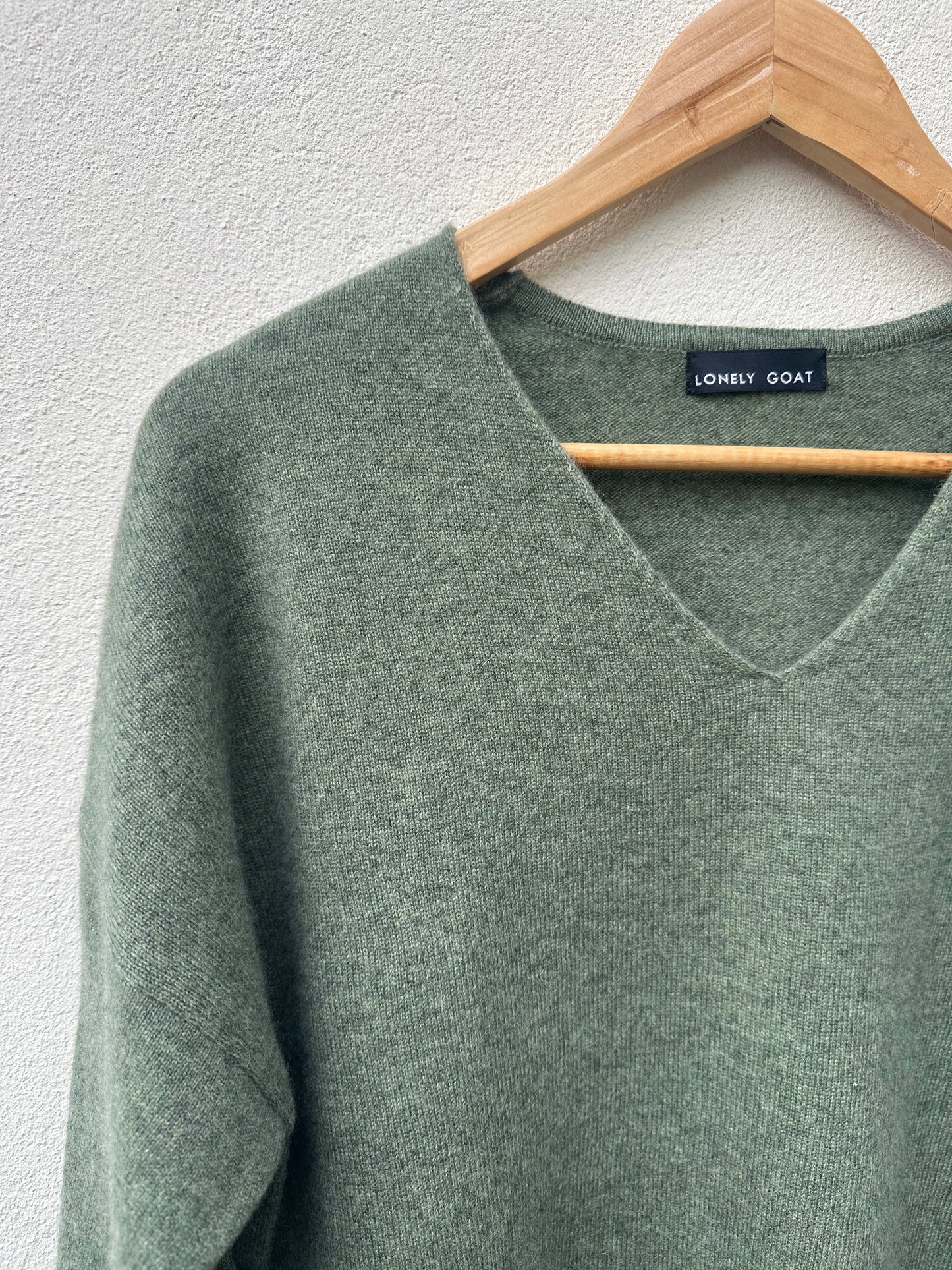 Cashmere V Neck Jumper