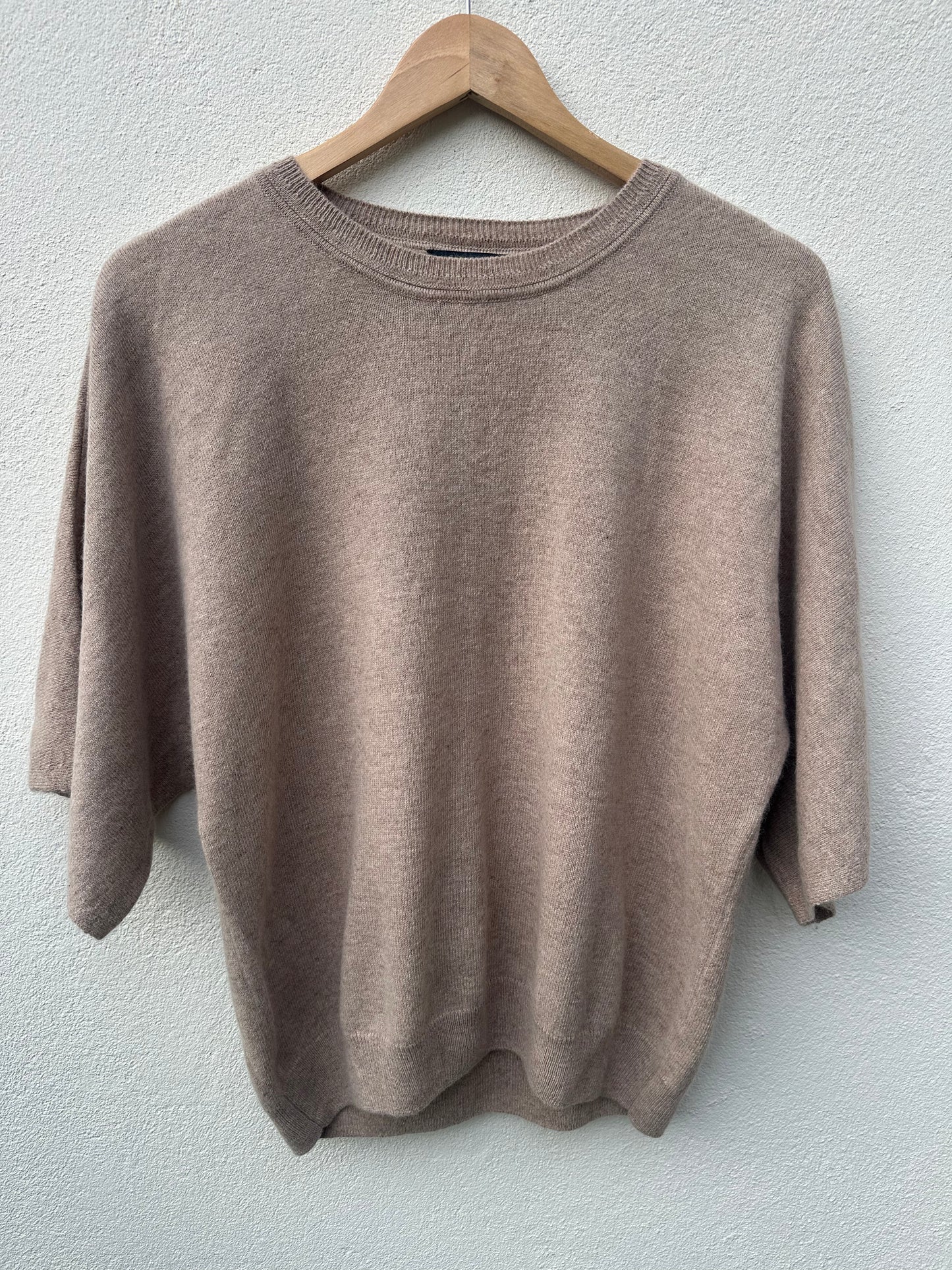 Cashmere Relaxed T-Shirt Jumper