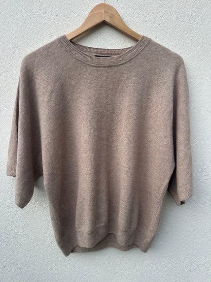 Cashmere Relaxed T-Shirt Jumper