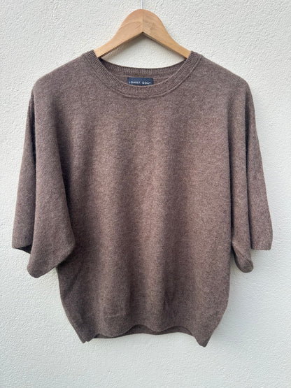 Cashmere Relaxed T-Shirt Jumper