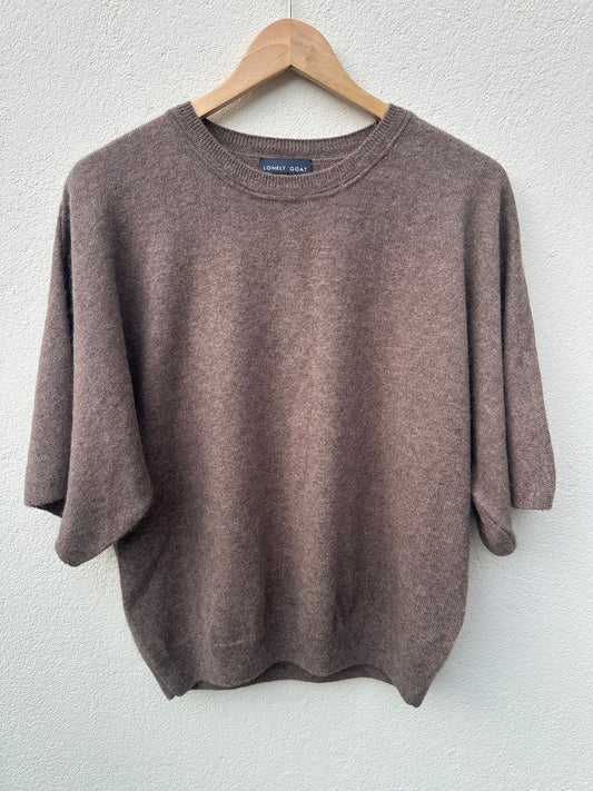 Cashmere Relaxed T-Shirt Jumper