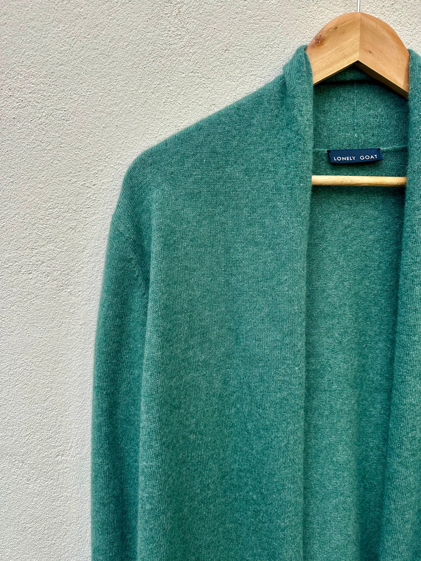 Cashmere/Wool Long Cardigan