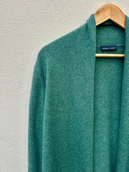 Cashmere/Wool Long Cardigan