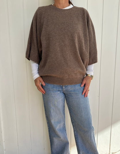Cashmere Relaxed T-Shirt Jumper