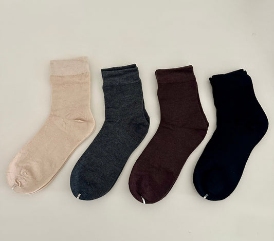 Cashmere/Wool Crew Socks