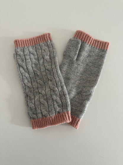 Cashmere Fingerless Mittens