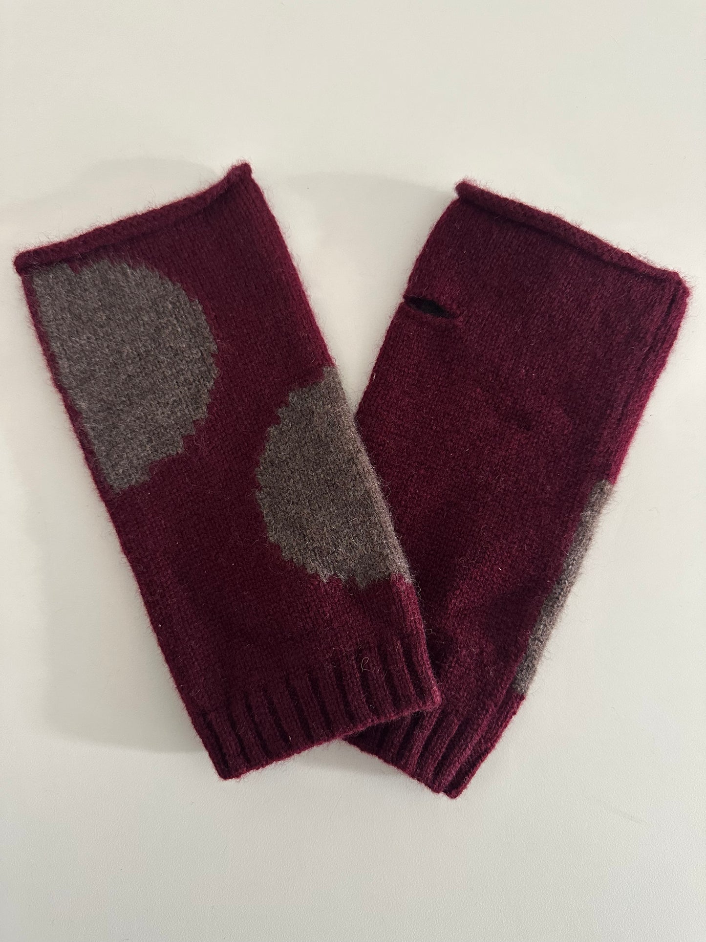 Cashmere Fingerless Mittens